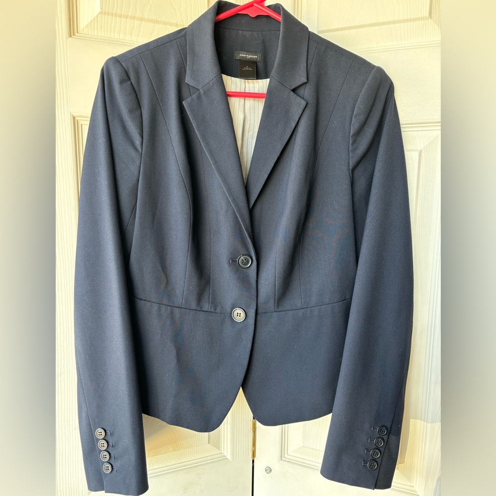 Ann Taylor Blue Blazer Women’s Size 4